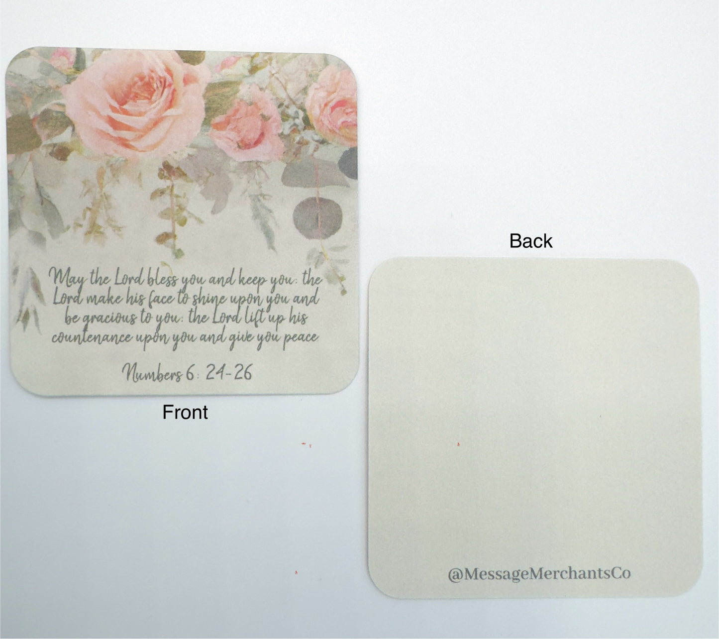 Message Card: May the Lord bless you and keep you